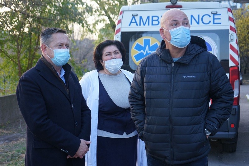 Міський голова Краматорська відвідав з робочим візитом КНП «Міська лікарня № 2»